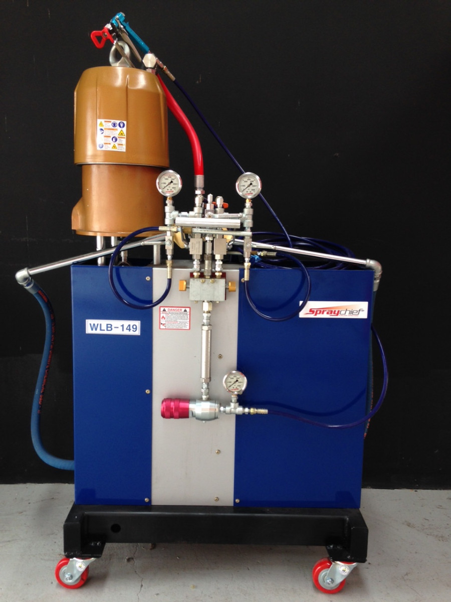 Variable Ratio Dual Component Pump Pnuematic Pumps Airless