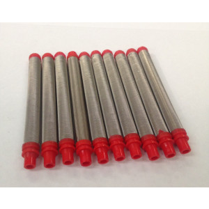 17-200 Red 200# Mesh Push In Gun Filter (10 Pack)