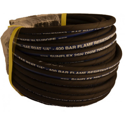 1/4" X 10M Double Wire Braided Hose