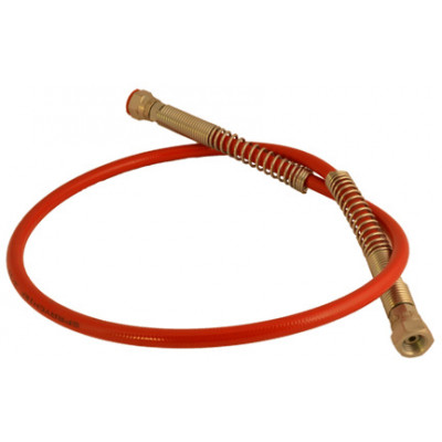 1M x 1/4" Wire Braided Whip Hose (Max working pressure 4625psi)