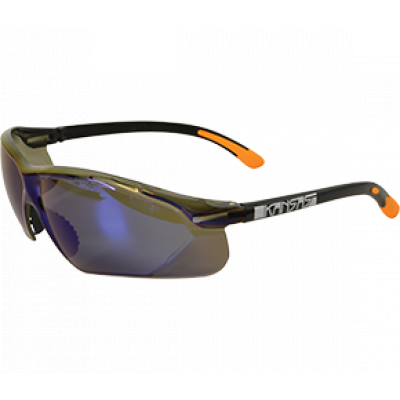 TW:EKA306: Safety Glasses-Kansas (Blue Mirror)