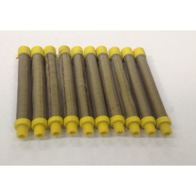 14-2173 100# Yellow Screw In Gun Filter (10 Pack)