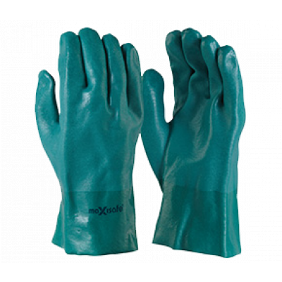 TW:GPD134-27: PVC Double Dipped chemical gloves 27cm