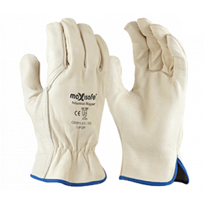 TW:GRP141: Premium Riggers Gloves- Cow grain Leather