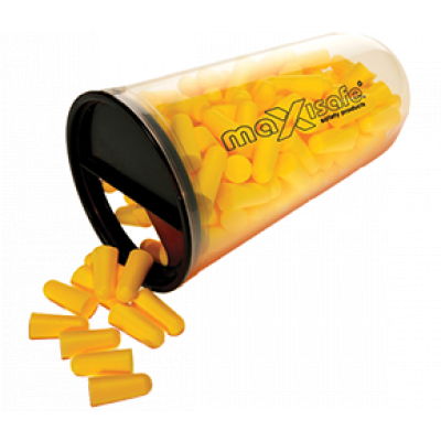 TW:HEU660: Uncorded Ear Plugs- Maxisafe (Tube of 100)