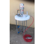 200lt mounted option with air operated agitator